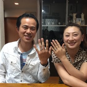 外山様　人物　結婚20周年　作り直し