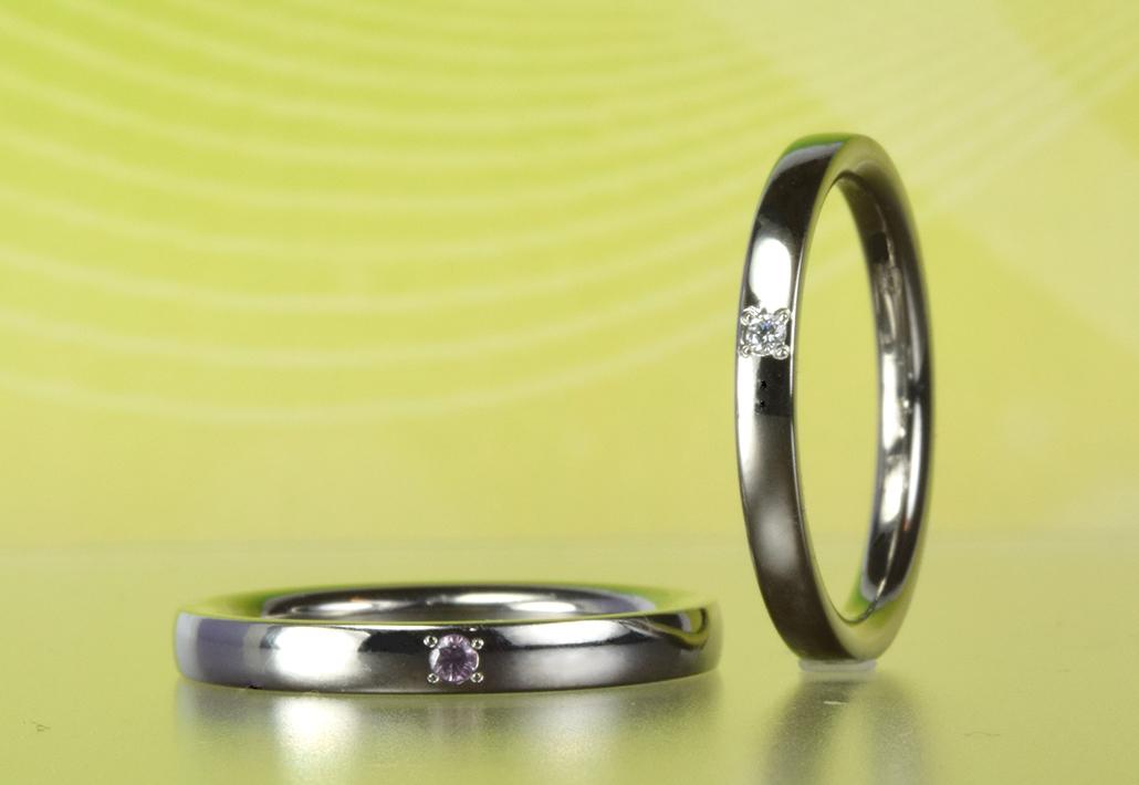 オリジナル結婚指輪【素心１】【MG-013】