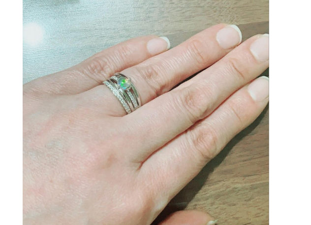 指輪のリフォーム（オパールの指輪） | 福岡の結婚・婚約指輪オーダー