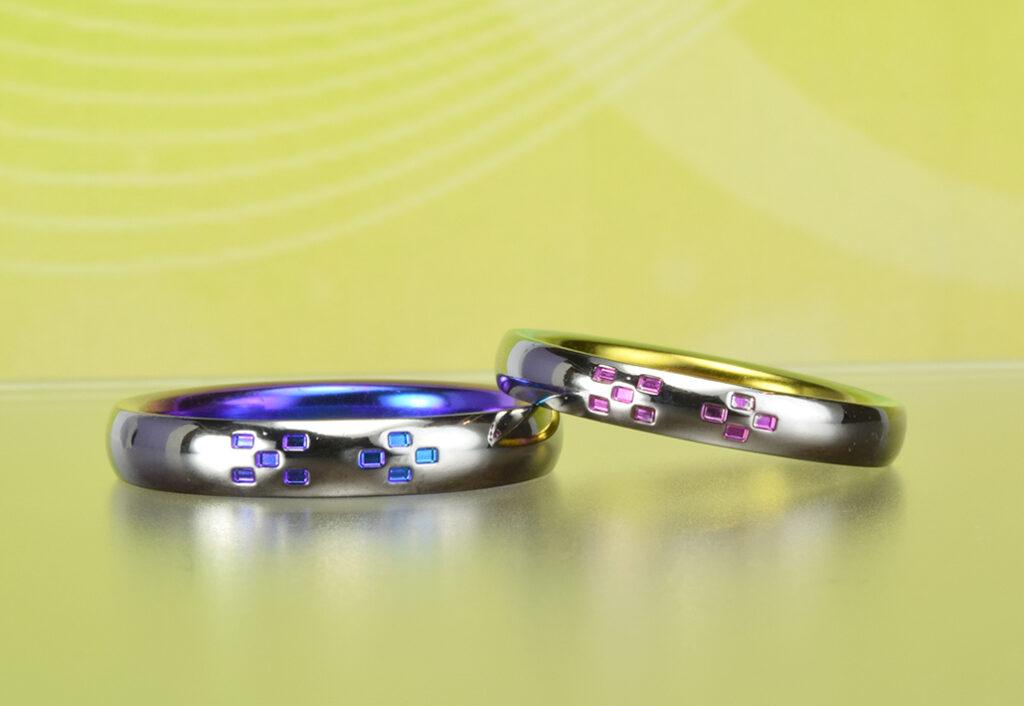 結婚指輪　ミンサー