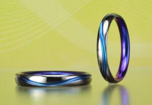 結婚指輪　カラーリング
