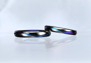 ブラックジルコ＆カラーリング　Zr