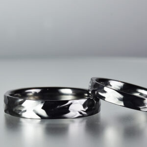 黒氷 タンタル結婚指輪