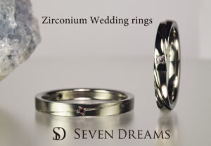 ジルコニウム結婚指輪　塚本様