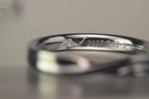 タンタル　結婚指輪　ひらまさ　魚