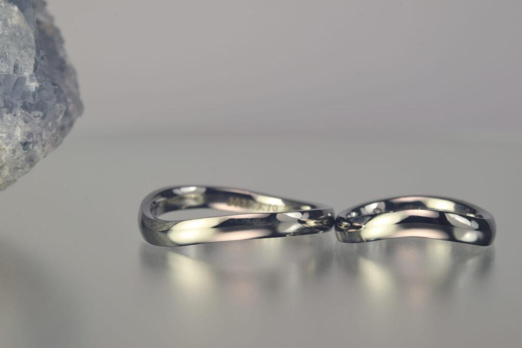 チタン　ジルコニウム結婚指輪