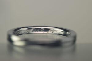 タンタル　結婚指輪　ひらまさ　魚