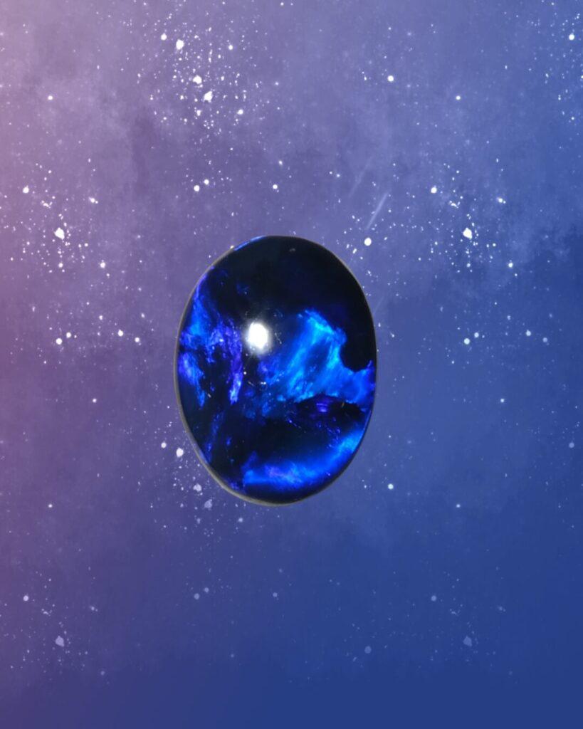 誕生数・運命数　青い石