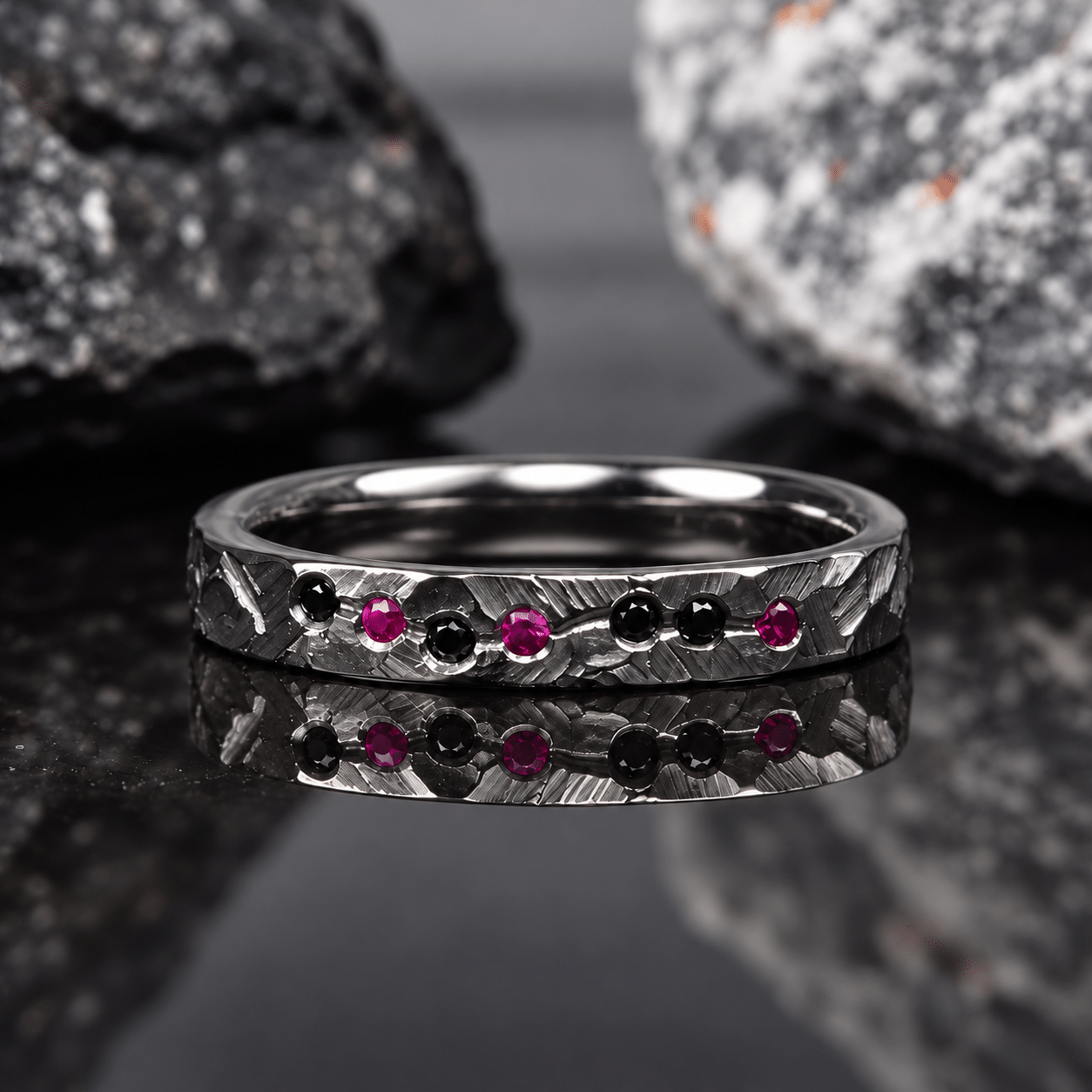 Traveler Black & Ruby|3mm
